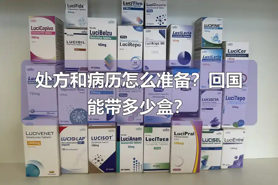 处方和病历怎么准备？回国能带多少盒？